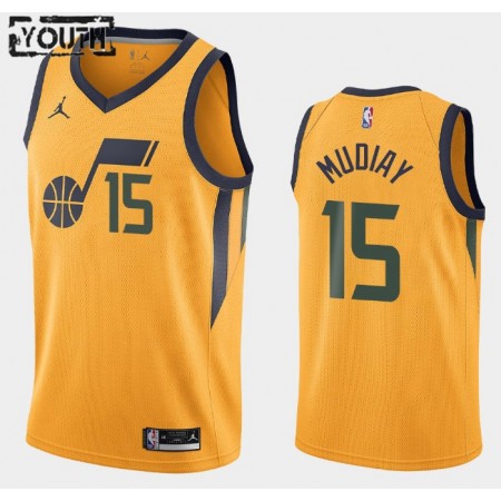 Camiseta Niños NBA Utah Jazz Emmanuel Mudiay 15 2020-21 Jordan Brand Statement Edition Swingman